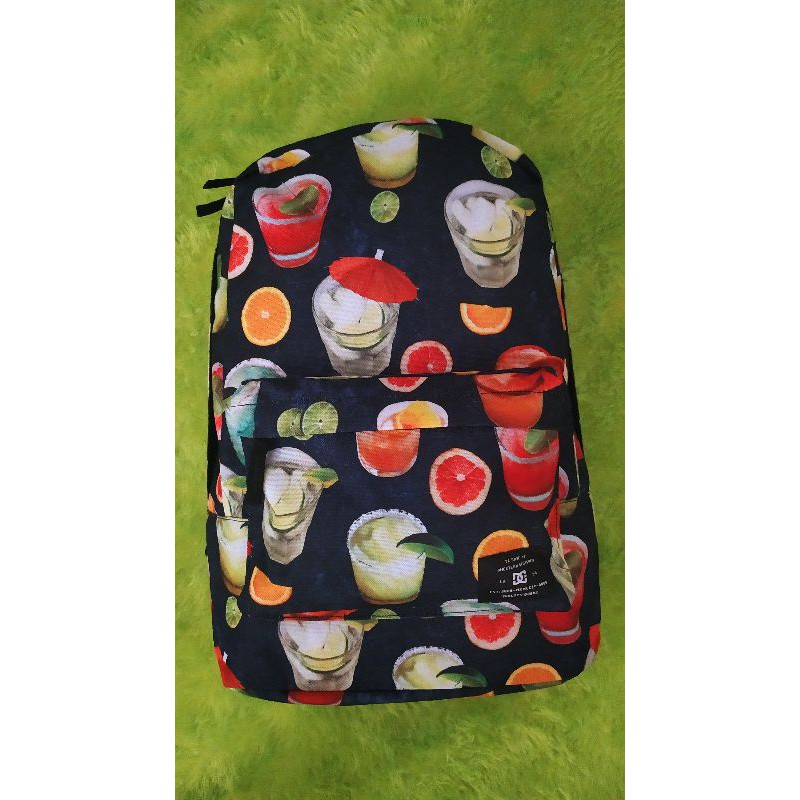 tas Dc shoes ori - Bunker print - black