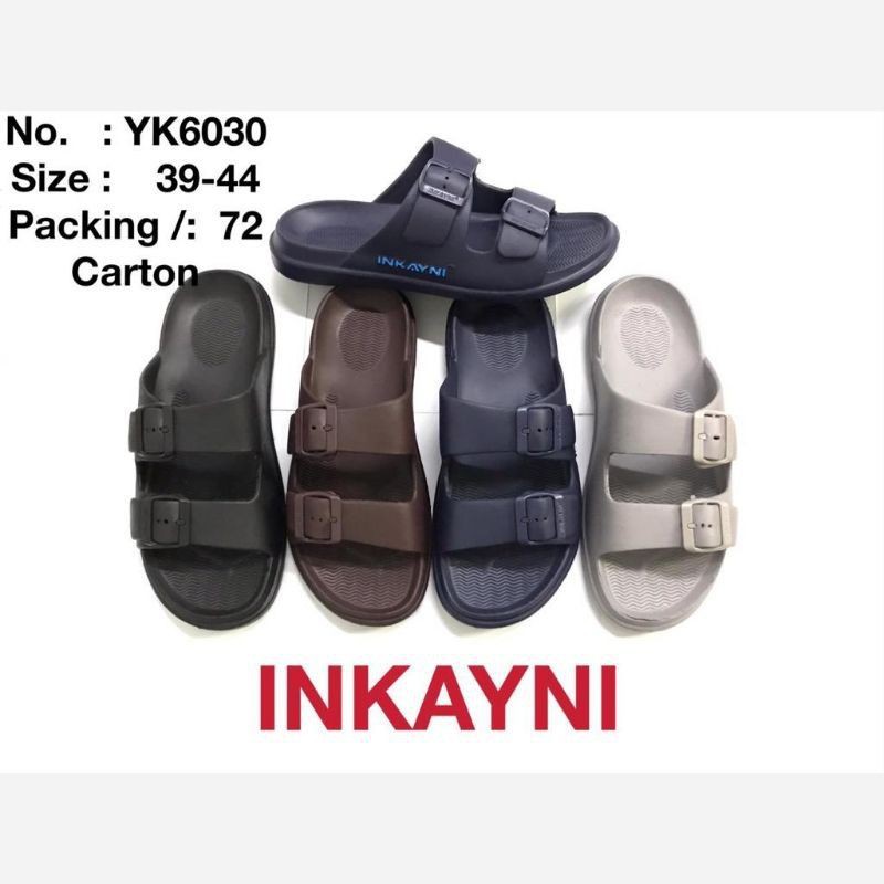 Sandal Pria Wanita Dewasa | Sandal Inkayni YK 6030 | Ban Dua | Sandal Promo Lebaran | Murah