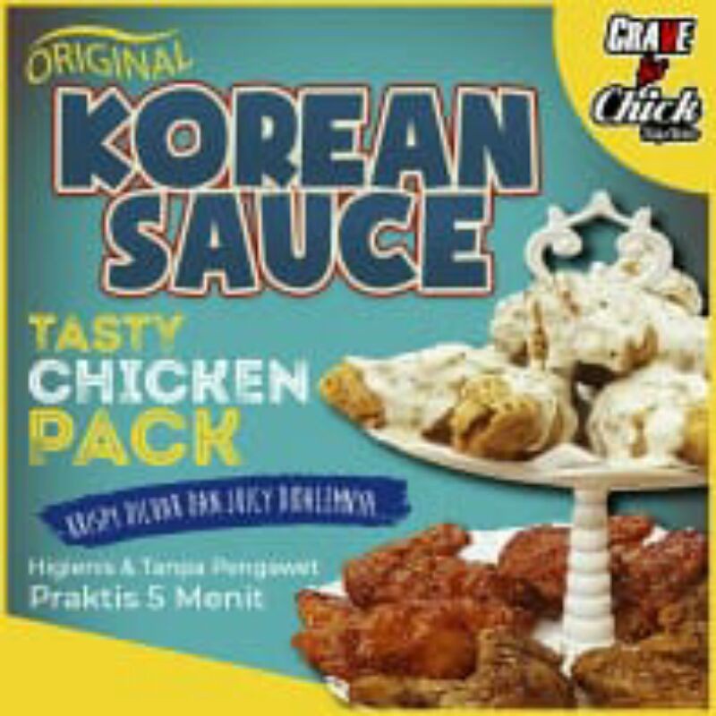 

Korean Tasty Chicken Pack - Wing 10pcs (550gr) Preorder