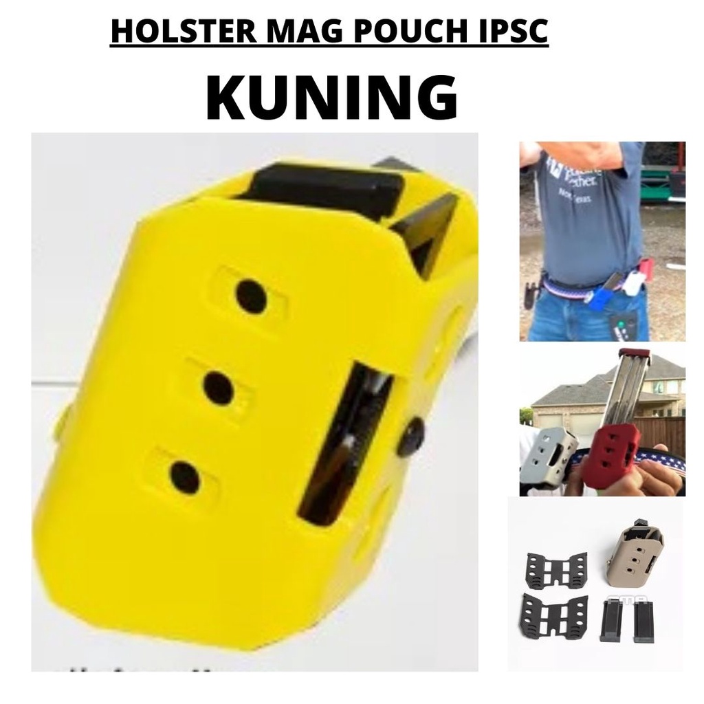 Holster Serbaguna IPSC Tempat Sarung Magazine CNC Mag Pouch 101ILI