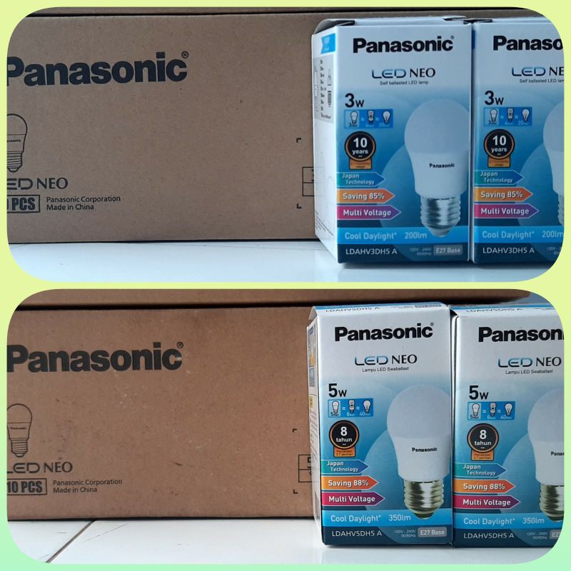 lampu panasonic