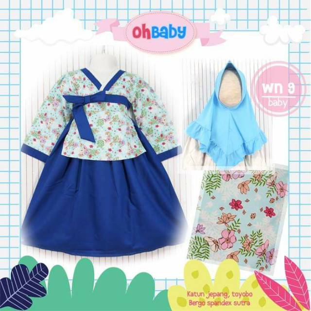 Gamis hanbok Ohbaby