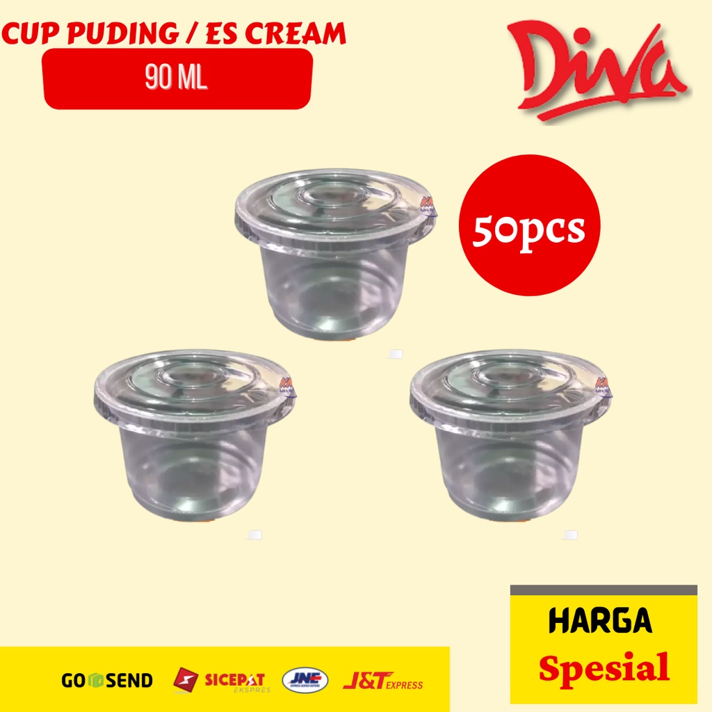 cup pudding - cup es cream (90ml)