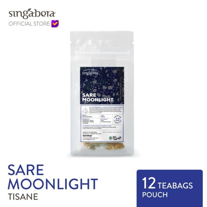 

[ COD ] Singabera Tea & Tisane-Sare Moonlight Calming Tea 12 teabag TERBARU Kode 917