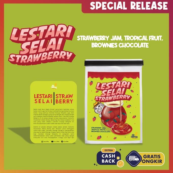 

TERMURAH Kopi Arabika Specialty LESTARI SELAY STRAWBERRY 100g | Special Release /KOPI RUBE/KOPI KAPAL API/KOPI SLB/KOPI PEJUANG/KOPI BUBUK