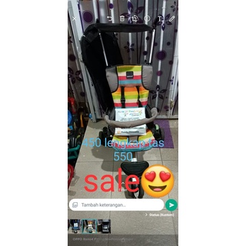 stroller isport preloved sale abu