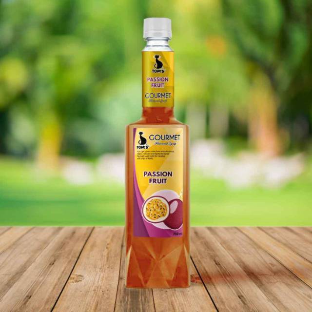 

TOM'S Gourmet Syrup 750ml - Passion Fruit