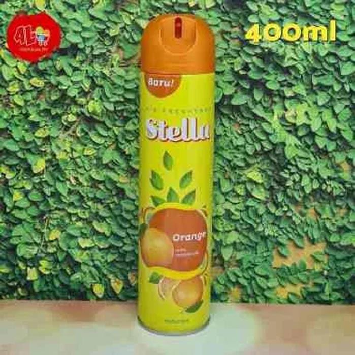 [LUAR PULAU WAJIB KARGO] [AROMA JERUK SUNKIST] [400ML] [BPOM] Stella Orange Jeruk 400 ml_Cerianti