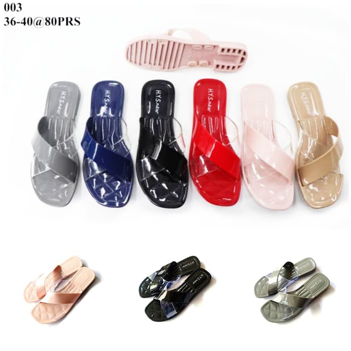 Pluvia - CHILA Sandal Flat Wanita Footbed