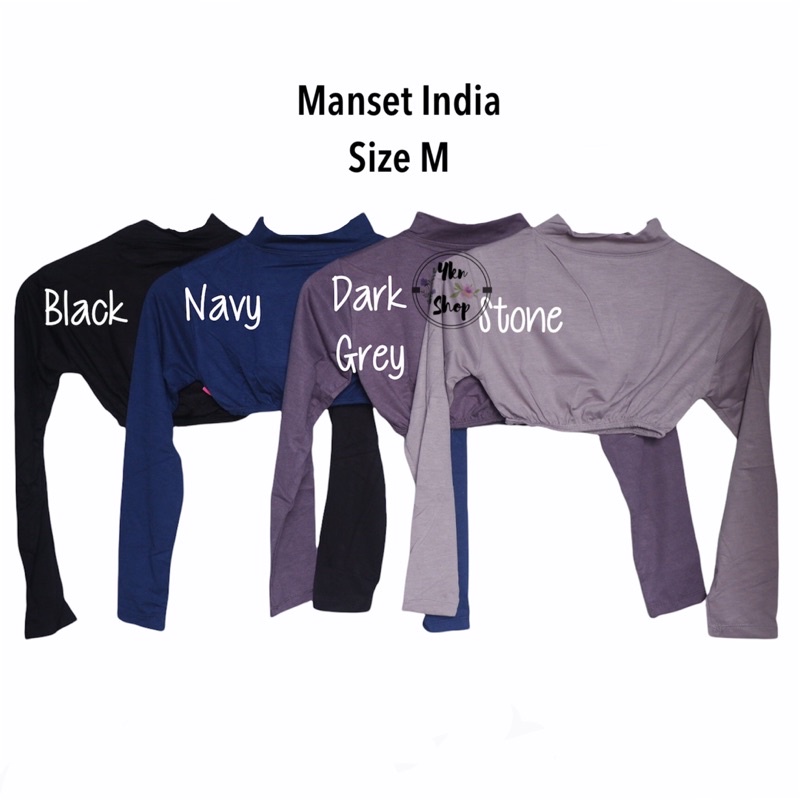 MANSET INDIA SIZE M Bahan Kaos Rayon Premium