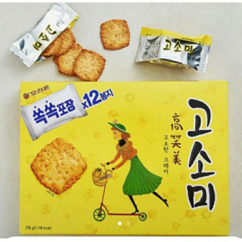 

Orion Kosomi Cookies 216gr | Korea Kukis Rasa Kelapa