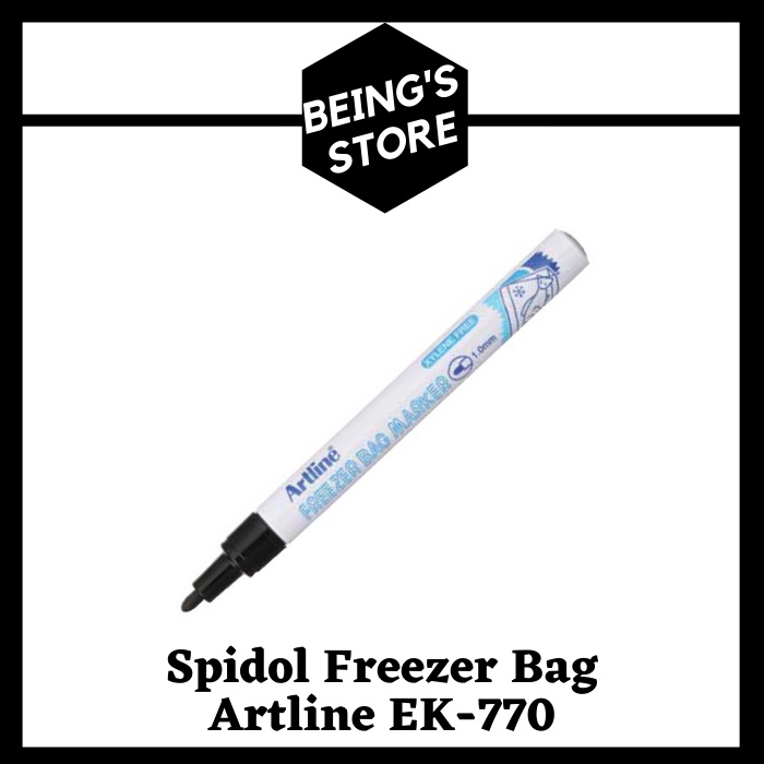 

SPIDOL PLASTIK KULKAS FREEZER BAG MARKER ARTLINE EK-770