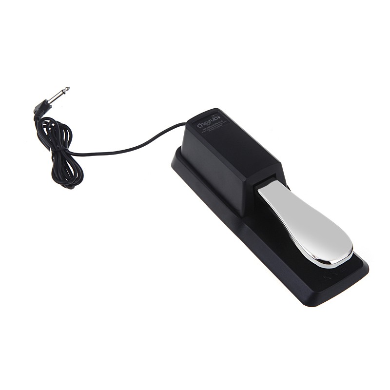 Sustain Pedal Damper Piano Keyboard - WTB-005 - Black