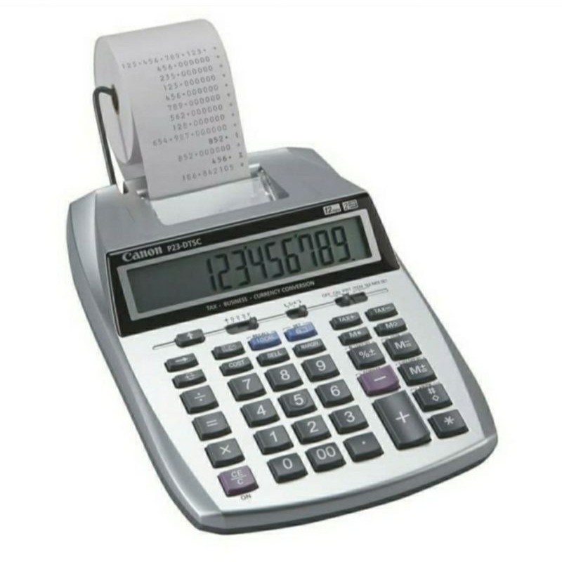 CANON P23 DTC - Calculator Printing / Kalkulator Struk Print P 23DTC