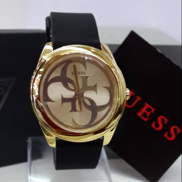 Jam Tangan Wanita Guess W0911L3 Rubber Karet Original Murah