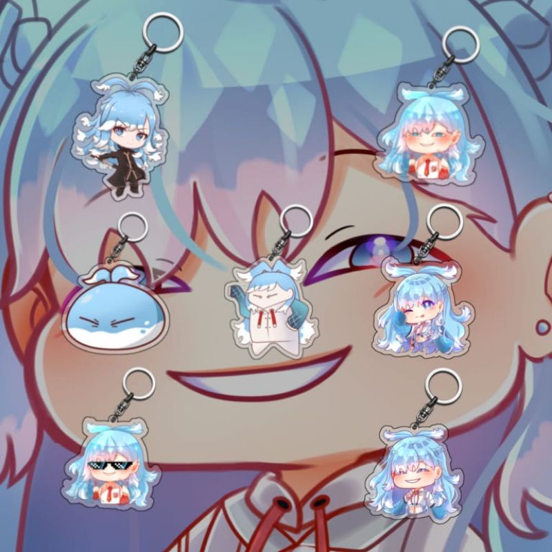Gantungan Kunci Anime Kobo Tempest - Hololive Kobo Kanaeru - Keychain