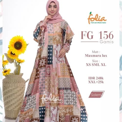 FOLIA GAMIS DEWASA/TERLARIS/GAMIS FOLIA/