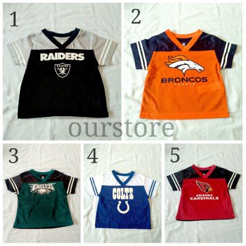Kaos Anak NFL Team Size 12M Original