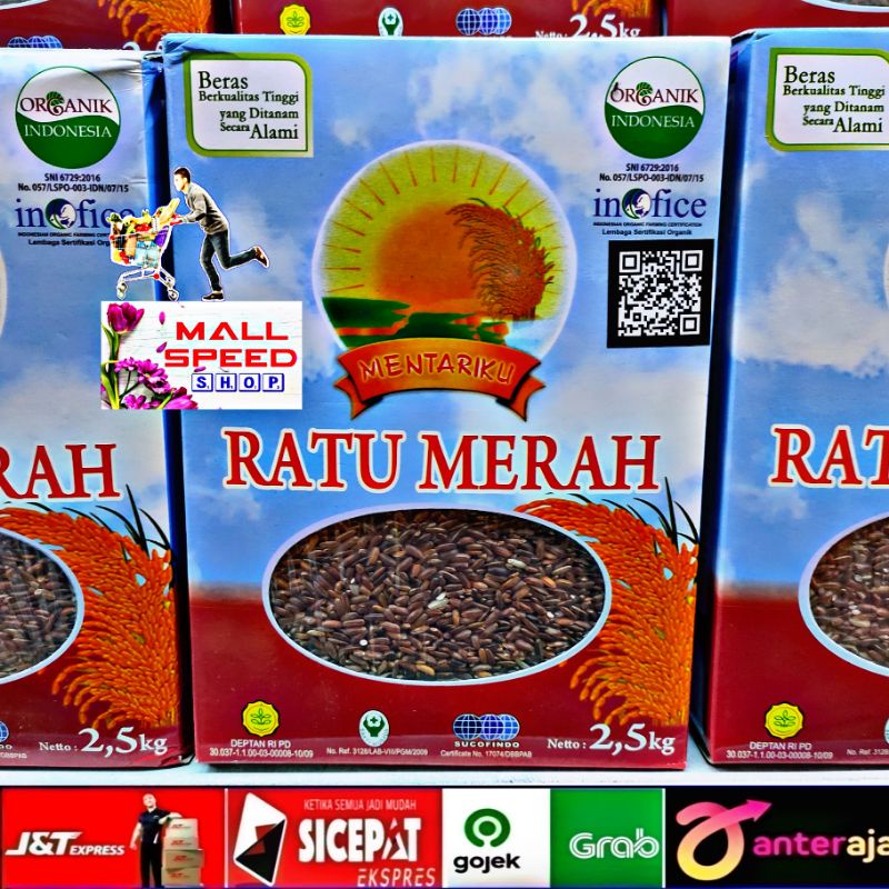 

beras merah mentariku ratu merah 2,5gr