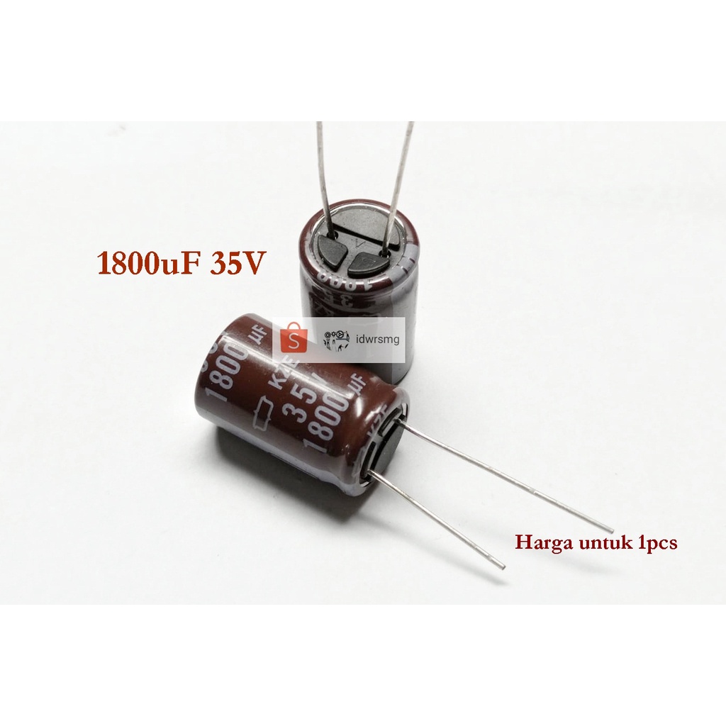 Kapasitor Elco 1800uf 35v 35volt Capasitor Elco 1800 uf 35 V 1800uf 35 Volt