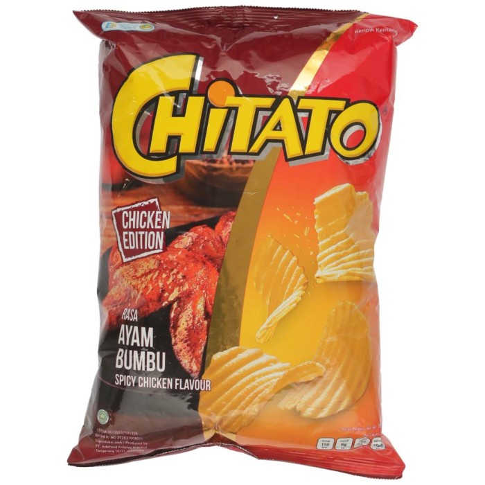 

CHITATO RASA AYAM BUMBU SPICY CHICKEN 168gr