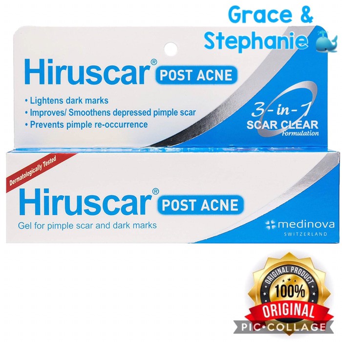 Original.Beauty Hiruscar Post Acne Gel - Dksh Singapore Promo !!!