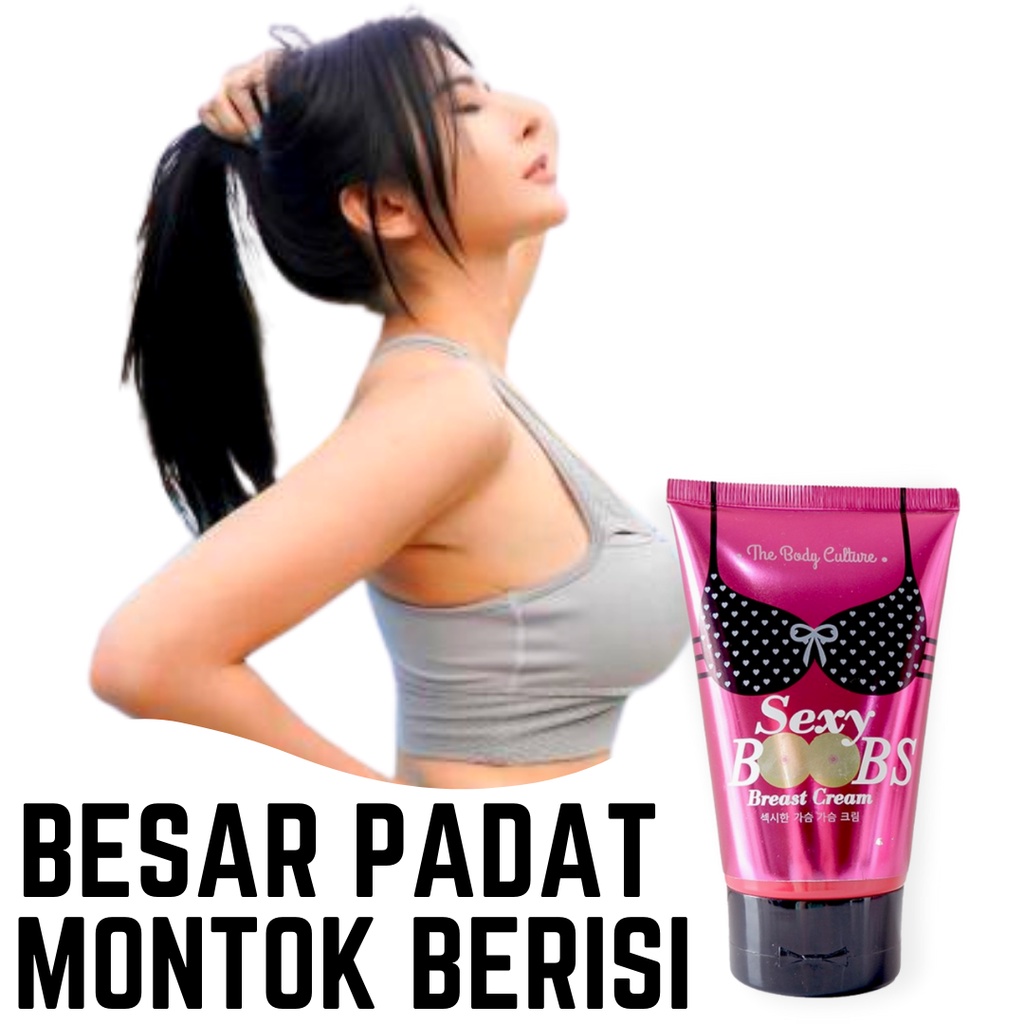 Krim Pembesae Payudara Pengecang Payudara Yang Kendur Obat Pembesar Payudara Montok Padat Berisi Permanen Sexy Boobs Breast Cream 80ml Original BPOM