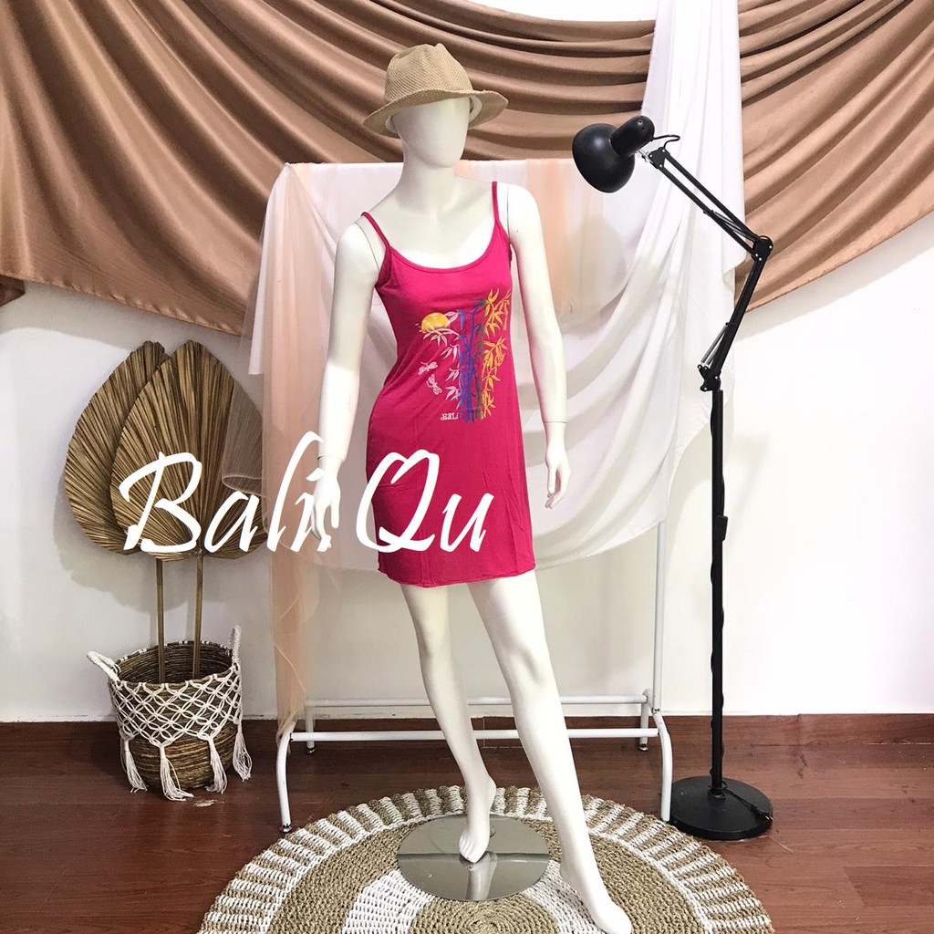 Daster  Tali Satu Sablon Bambu Bali-FANTA