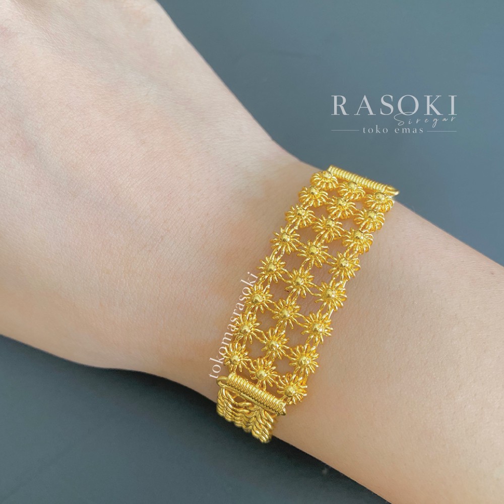 GELANG EMAS 30 GR EMAS 24 LM LONDON 99,9% | TOKO MAS RASOKI SIREGAR