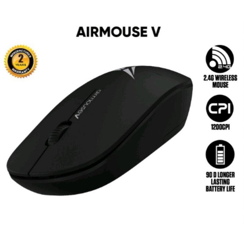 Mouse Wireless Alcatroz Airmouse V 1200cpi