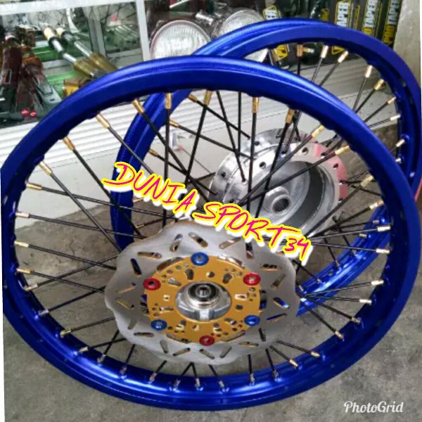 TOPPP velg rossi ring17 jari jari set tromol bonus piringan cakram plus stel velg mio mio j mio