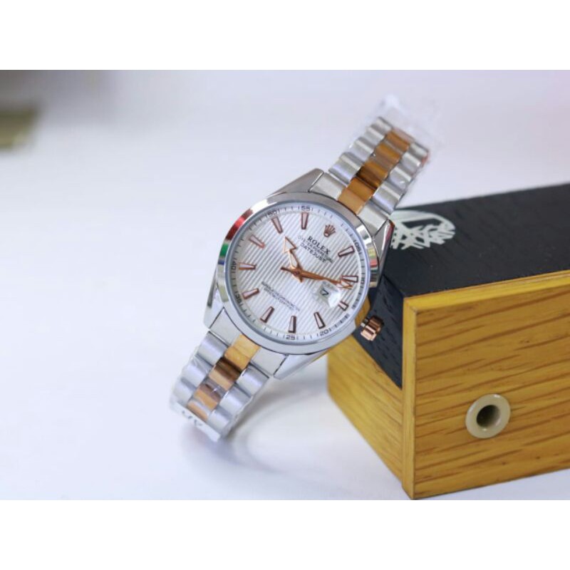 JAM TANGAN CEWEK/WANITA ROLEX KW SUPER RANTAI TERBARU ELEGANT HARGA BERSAHABAT