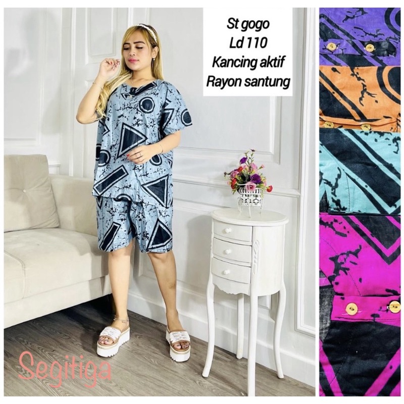 setelan rayon setelan gogo