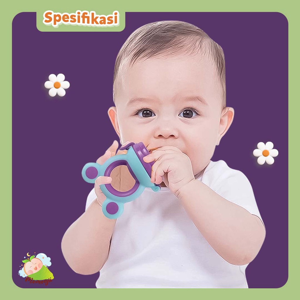 MOMOGII Dot Buah Bayi Empeng Gigitan Bayi