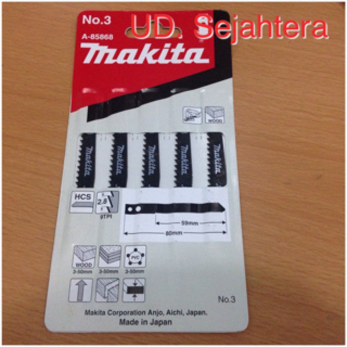 Mata Gergaji Jigsaw MAKITA No. 3