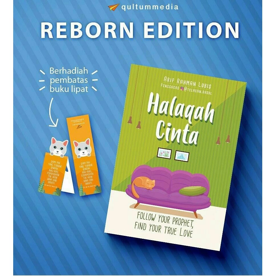 HALAQAH CINTA (SPECIAL EDITION ) FREE PEMBATAS BUKU