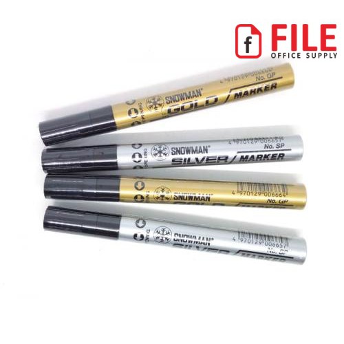

Spidol Emas (Gold) / Perak (Silver) Snowman / Permanent Marker / Fine Marker