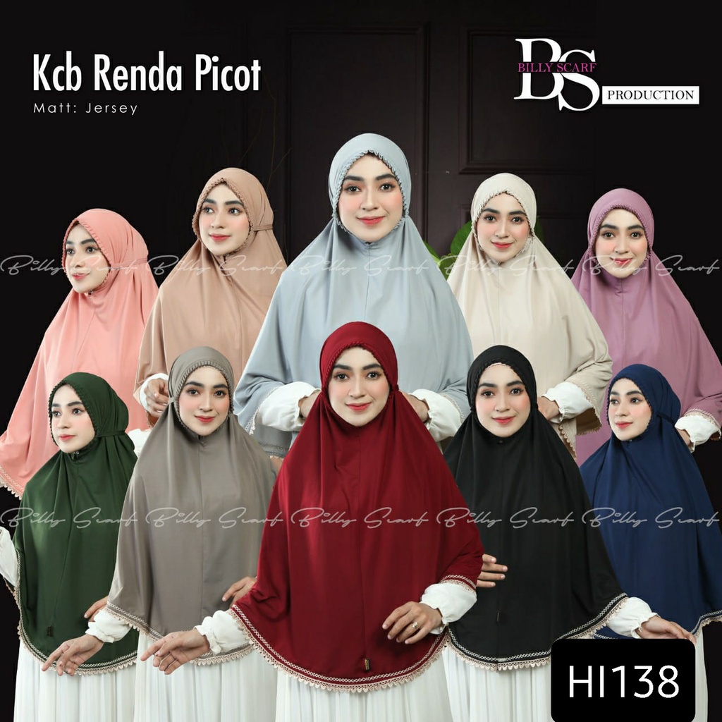NEW KCB RENDA PICOT ORI BILLY SCARF