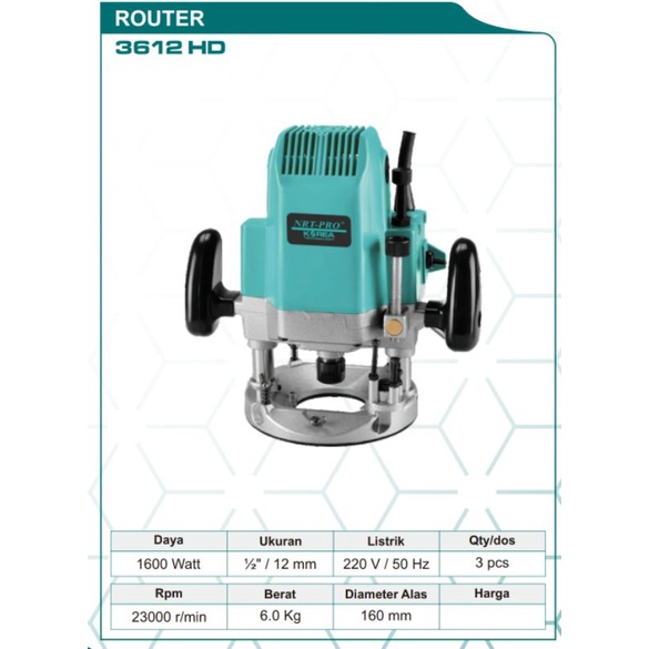 MESIN ROUTER / PROFILE NRT-PRO 3612HD NRT-PRO BEST QUALITY PRODUCT