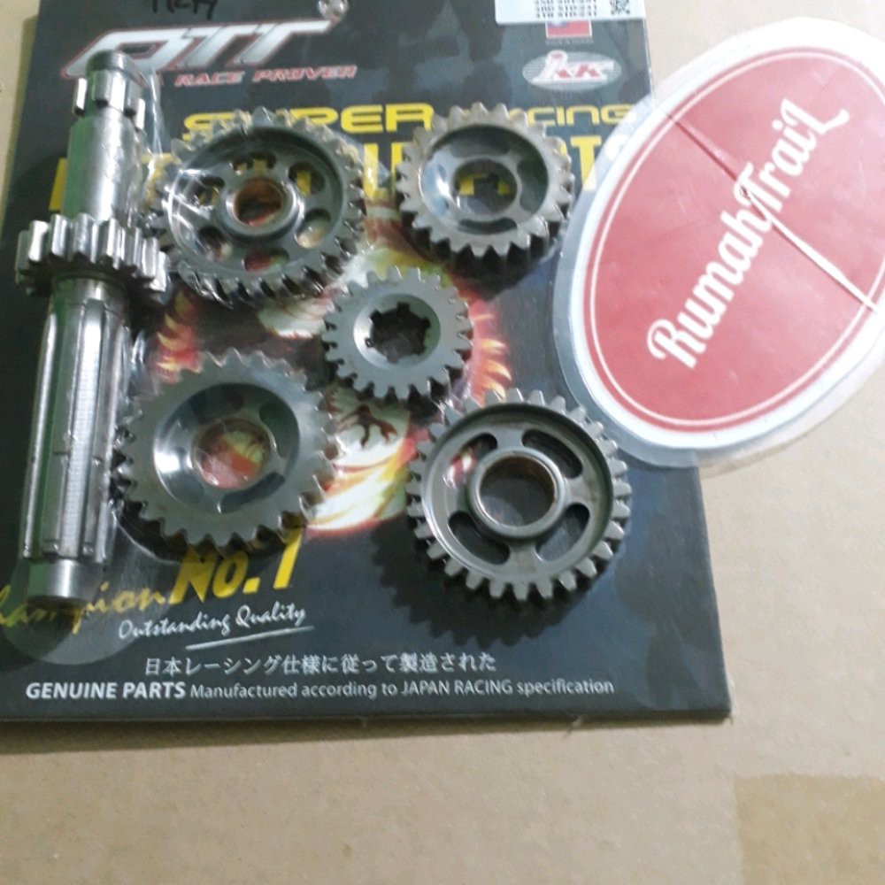 gigi rasio ninja ikk qtt tune up rasio qtt ikk ninja tune up Bagus