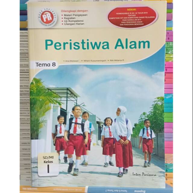 Buku Pr Kls 1 Sd Tema 8 Tematik Intan Pariwara