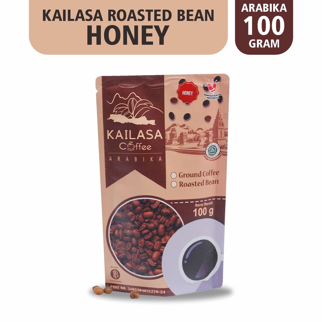

Kailasa Coffee Roastedbean HONEY Proses 100 Gram