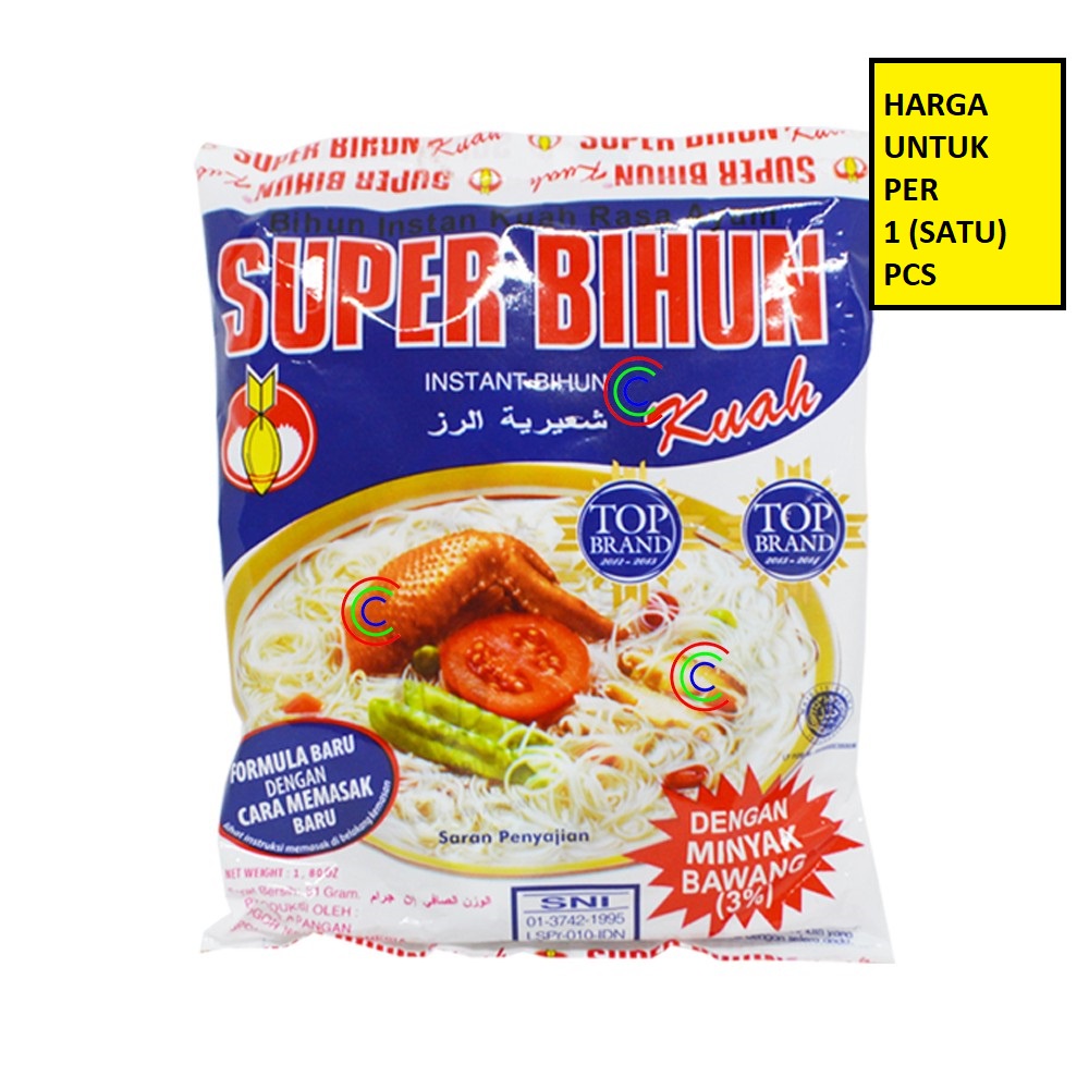 SUPER BIHUN INSTANT / BIHUN SUPER INSTAN - SUPER BIHUN GORENG