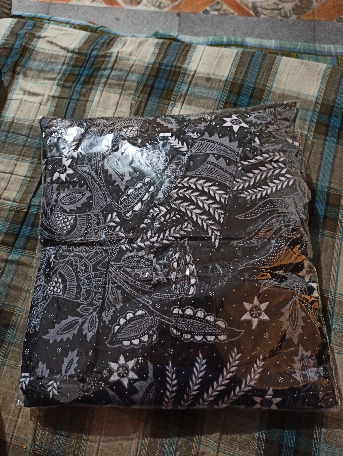 (termurah - Ori & Real Pic! Busui_3 Warna) Batik Couple Andhini Kebaya Couple Brukat Anabel - Bs073