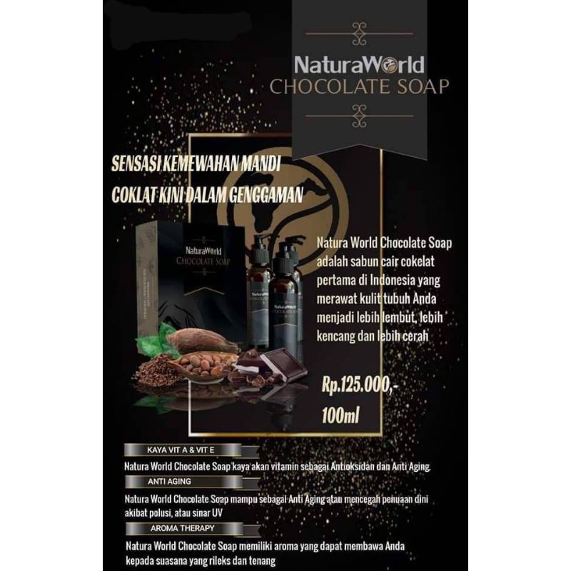 

Natura sabun coklat