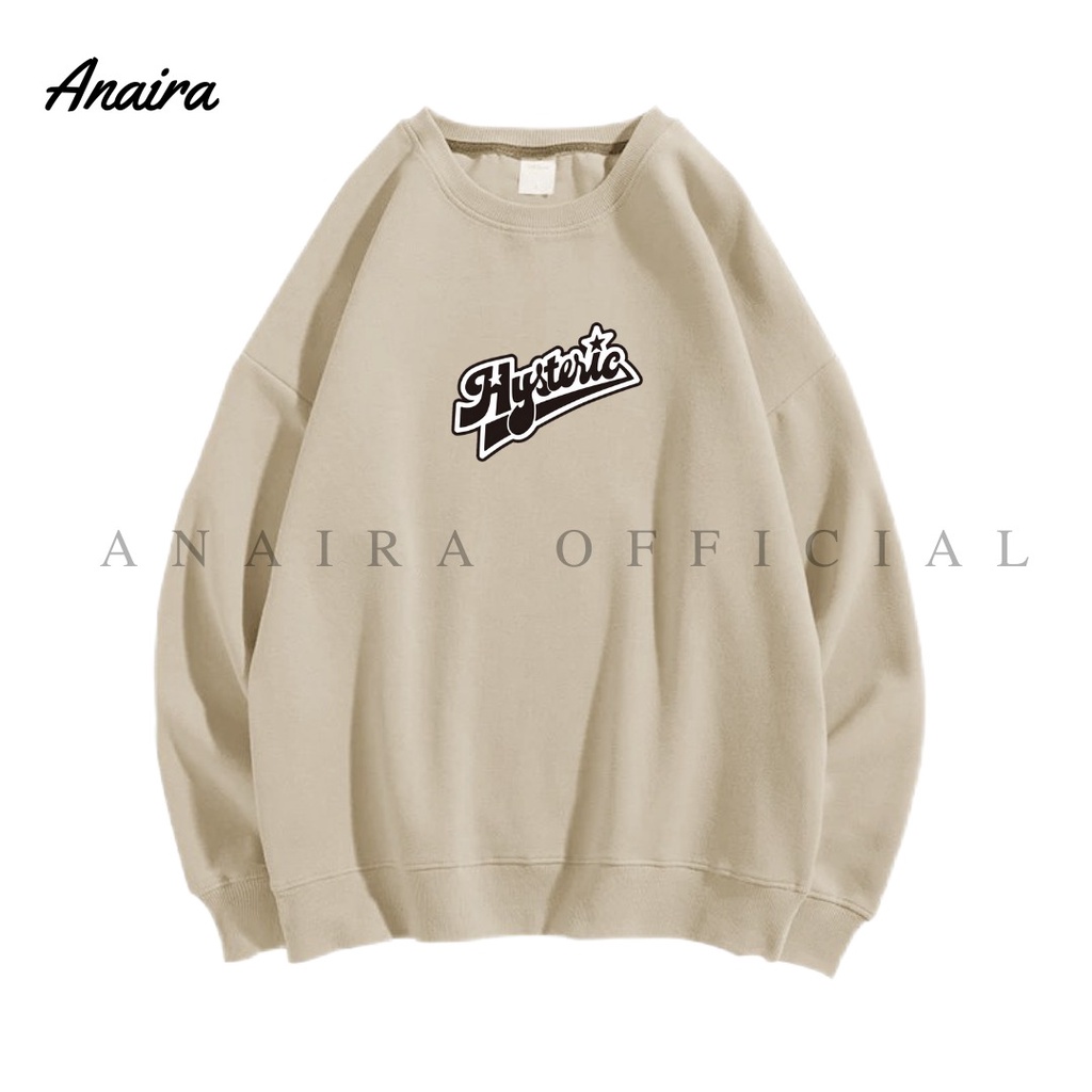 HYSTERIC SWEATER CREWNECK WANITA ANAIRAOFFICIAL