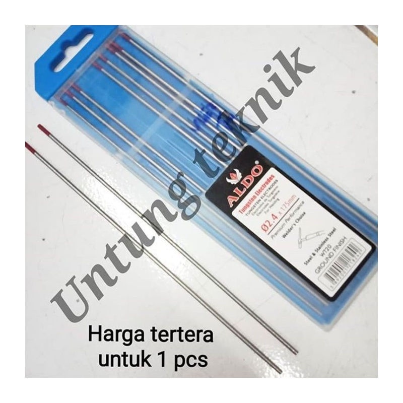 ALDO 2.4mm Kawat Las Tungsten Las TIG Argon