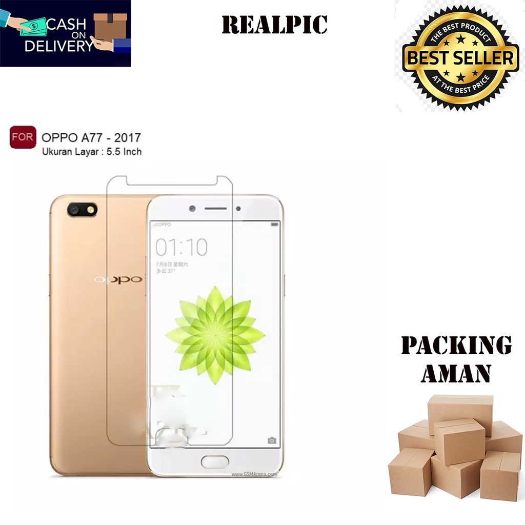 Tempered Glass Oppo A77 Screen Protector Anti Gores