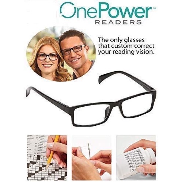 Kacamata Baca Plus Auto Focus ONE POWER READERS Unisex 0610l