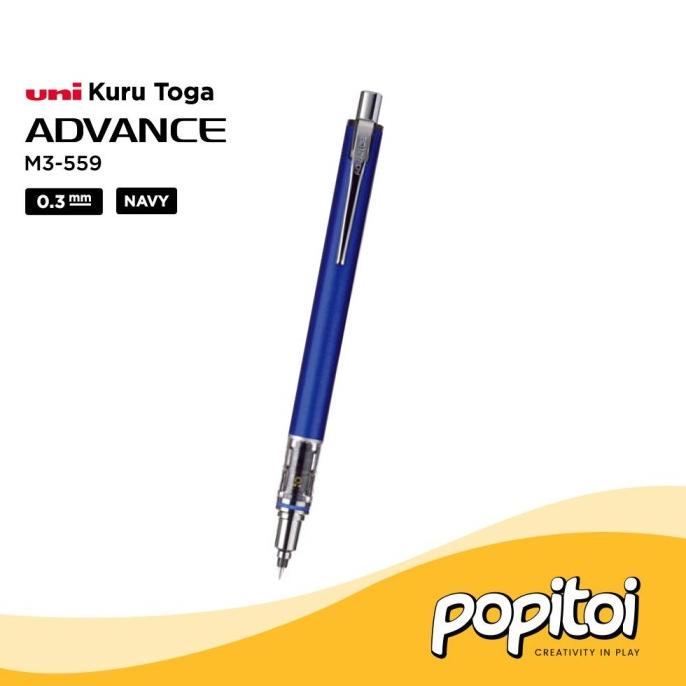 

/////] UNI Kuru Toga Advance Mechanical Pencil 0.3 mm Pensil Mekanik Kurutoga
